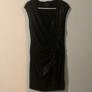 Black‎ Label Shimmering Black Mini Dress